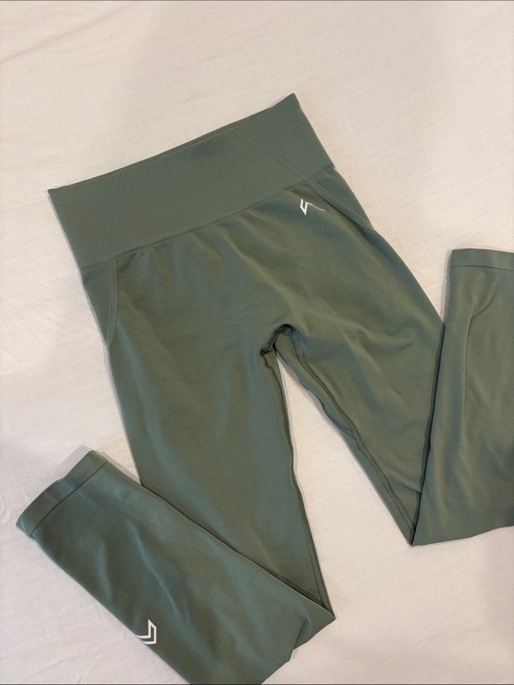 Oner Active Olive Green High-Waist Leggings